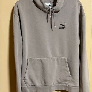 Puma Men's Taupe Hoodie
